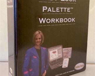 Baby Lock Ellagéa ESG with multiple accessories