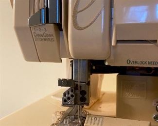 Baby Lock Evolve Serger Model BLE8 and accessories
