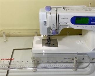 Janome Professional Memory Craft 6500 and accessories
