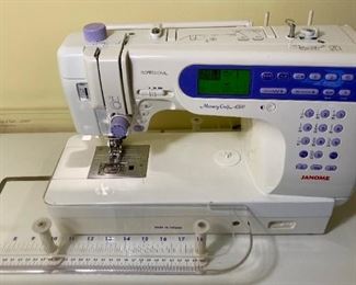 Janome Professional Memory Craft 6500 and accessories