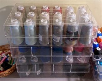 Assorted cone threads for serger machines