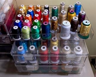 Assorted cone threads for serger machines