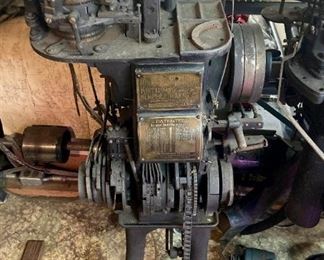 Vintage The Banner Knitting Machine made by Hemphill Company (#30608)