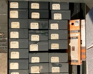 Various vintage parts for The Banner Knitting Machines and The Banner Wrap Reverse Machine