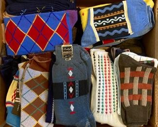 Vintage Altar Hosiery Mill NOS (new old stock) socks: argyle, striped, solid, etc.