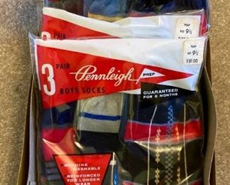 Vintage Pennleigh boys socks NOS (new old stock)