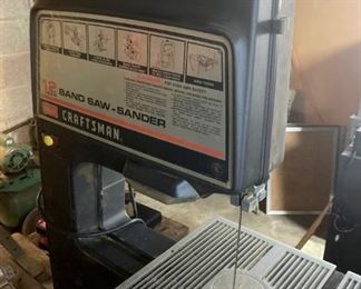 Vintage Craftsman 12" Band Saw - Sander