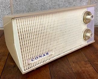 Antique Conar radio