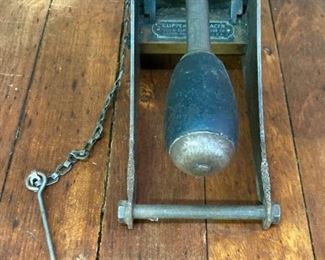 Antique "Clipper" belt lacer by The Clipper Belt Lacer Co. USA