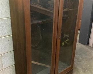 Vintage gun cabinet