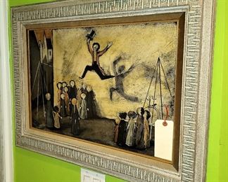 Irving Amen 1918-2011 US,  Man on Tightrope