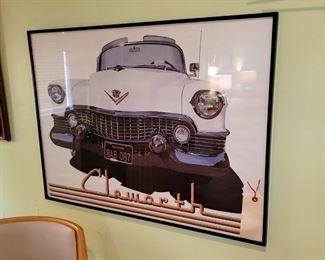 Harold James Cleworth (20th) UK, 1954 Cadillac Poster