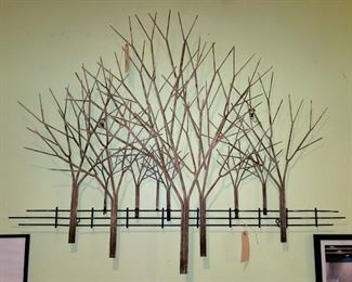 Curtis Jere Tree Wall Sculpture