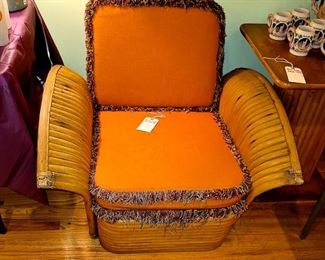 Stacked Bamboo Arm Chair