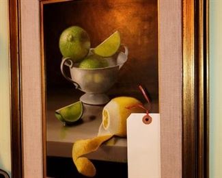 Randolph Brooks (20th) US. Citrus Still Life