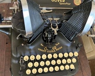 Antique Oliver typewriter 