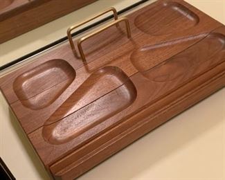 Wooden men's trinket tray