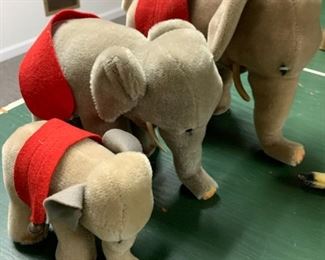 Steiff elephants