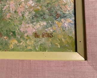 Art signed DuBois