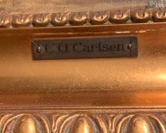 Vintage original oil painting