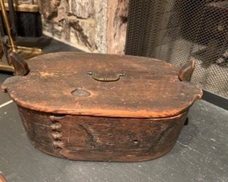 Antique Norwegian Tine box