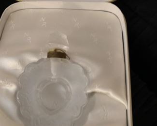 Lalique perfume bottle