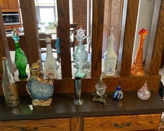 Perfume bottles and decorative bottles