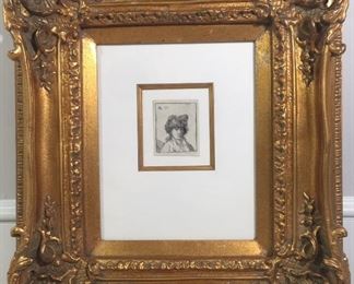 Rembrandt Etching