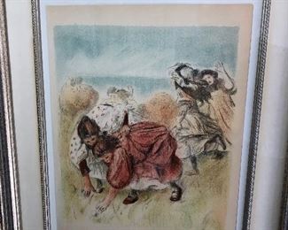 Renoir Lithograph 