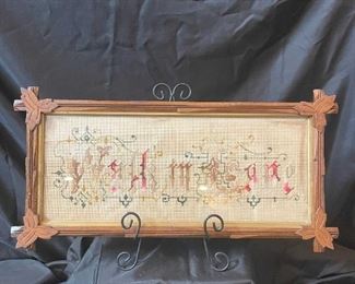 Antique CrossStitch Sampler 
