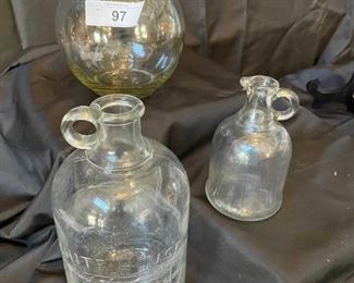Old Glass Jugs