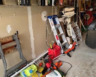 Ladders, tools