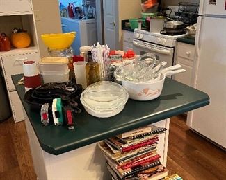Cookbooks, dishes 