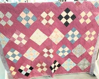 Antique handmade quilt 