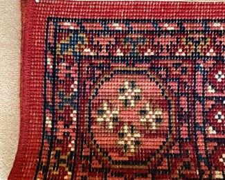 Vintage Afghan Rug  (?) 1920s era. Measures 70” x 109” Asking $300. 