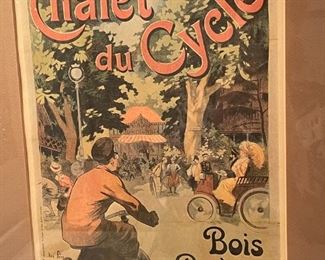 Framed reproductions art.