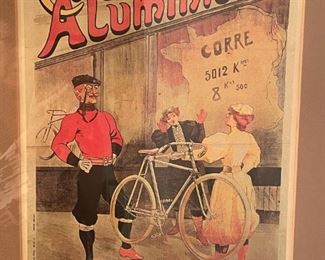 Vintage Reproduction Posters Framed - French Art