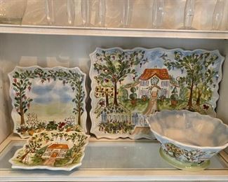 Dishes and Platters and Bowls