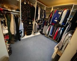 Women and mens clothing. Ralph Lauren, St. John.