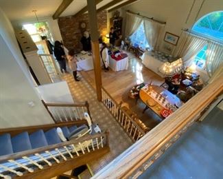 Overview of ground floor. Sale includes the electric stair!