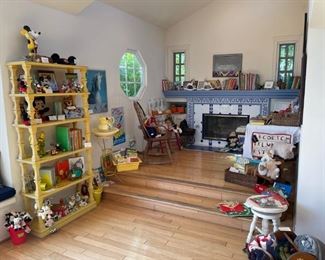 Fun Collection of Current and Vintage Childrens Toys and Childrens Books. 