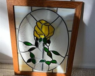 Rose stained glass