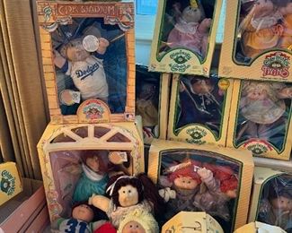 Cabbage Patch dolls in box