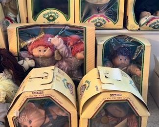 Cabbage Patch dolls in box
