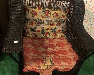 Wicker chair $ 350