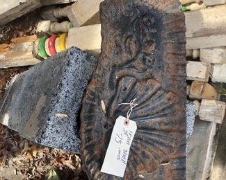 Iron shell design plaque
$75