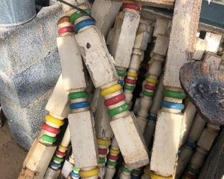 Cool stair posts $ 500 all
