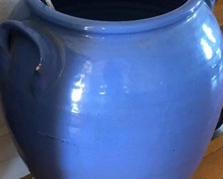 Rare blue tall vase 24 “H
$1800