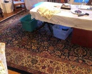 Oversized navy Persian rug
From the Doris Duke estate !
$7000