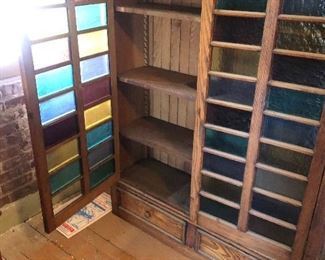 Stained glass cabinet $2000